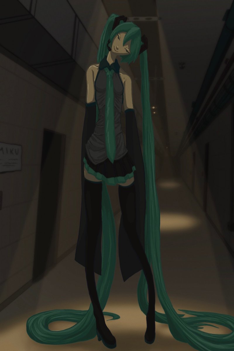 BennadrylDreams's tweet photo. Finally got backstage tickets to meet Hatsune Miku!! She’s a little taller than I remember though. https://t.co/GGK0NF2Veh