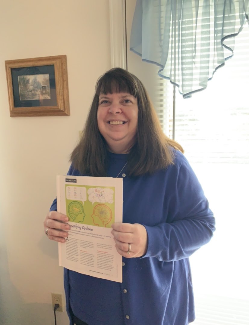 Jen4literacy's tweet photo. Thrilled that my article about dyslexia is featured in the Virginia Journal of Education! #dyslexia #DyslexiaAwarenessMonth #untileveryonecanread https://t.co/naB30YjXSd