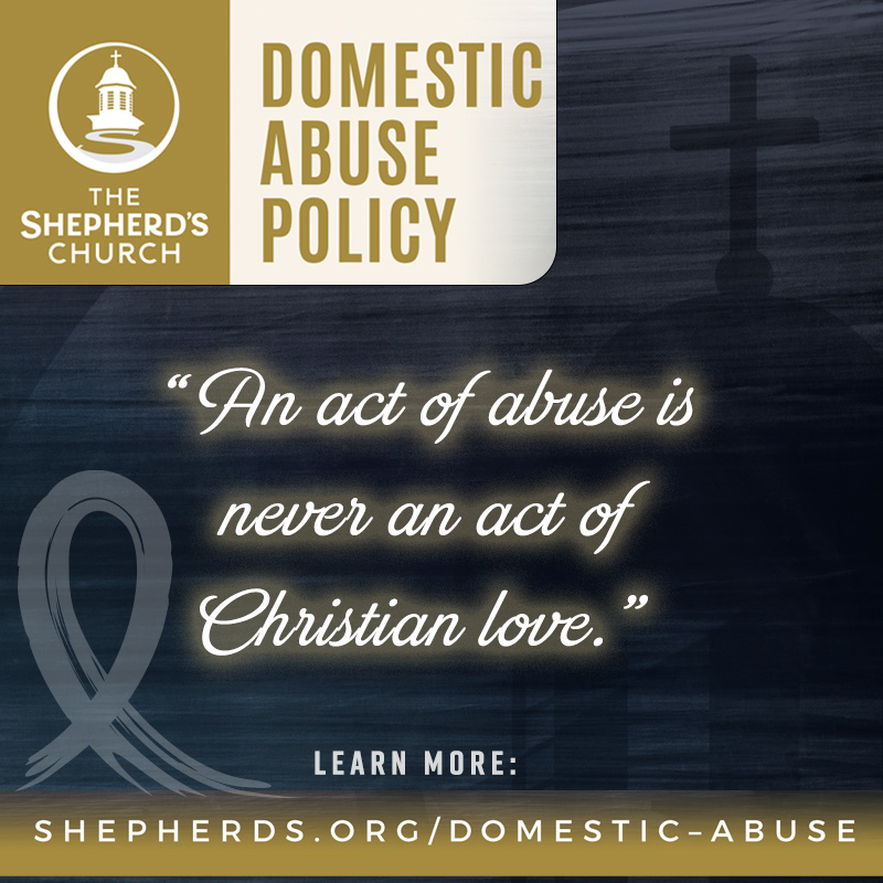 myshepherdsnc's tweet photo. October is Domestic Violence Awareness month, and The Shepherd's Church recently released their new Domestic Abuse Policy.🎗️It's our desire to support, care for &amp; protect the victim(s) . . . because an act of abuse is never an act of Christian love. ➡️ https://t.co/jQPnbQY9ga https://t.co/tUl8OACff0