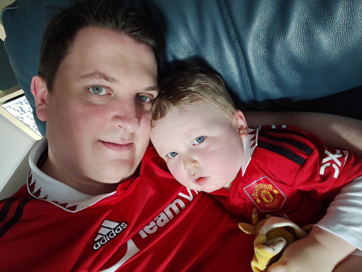 I'm over today's result. All that really matters is the time I spent with my boy 🔴⚪⚫

#MUFC #Harlan10
