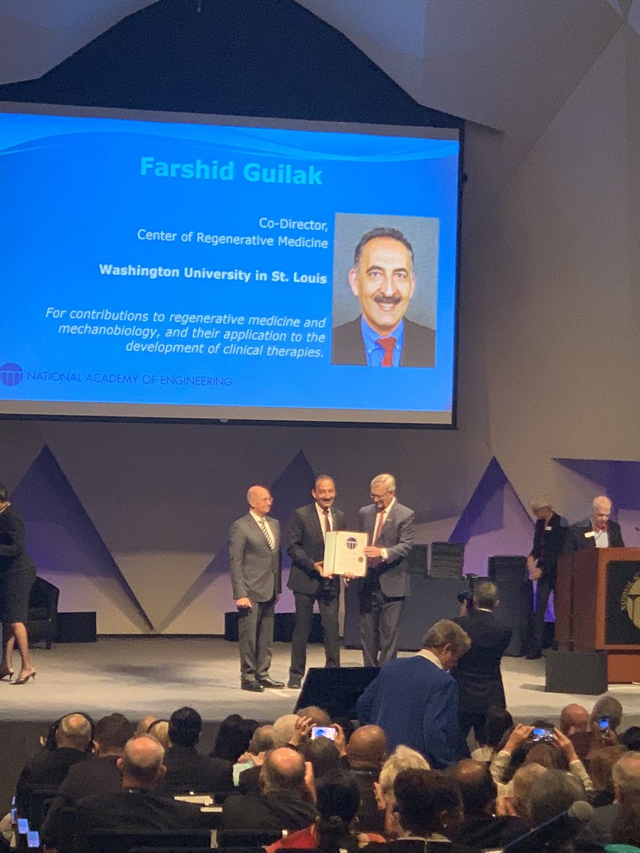Lara Pferdehirt (@lpferdehirt) on Twitter photo Nothing beats seeing your PI, mentor, and friend getting elected into <a href="/theNAEng/">National Academy of Engineering</a>!! Congratulations <a href="/Farsh_G/">Farshid Guilak</a>! Nothing beats seeing your PI, mentor, and friend getting elected into <a href="/theNAEng/">National Academy of Engineering</a>!! Congratulations <a href="/Farsh_G/">Farshid Guilak</a>!