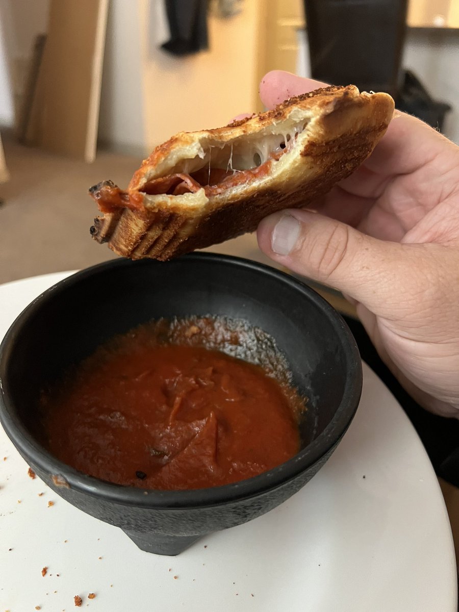 Only gonna be eating “pocket” based foods until further notice