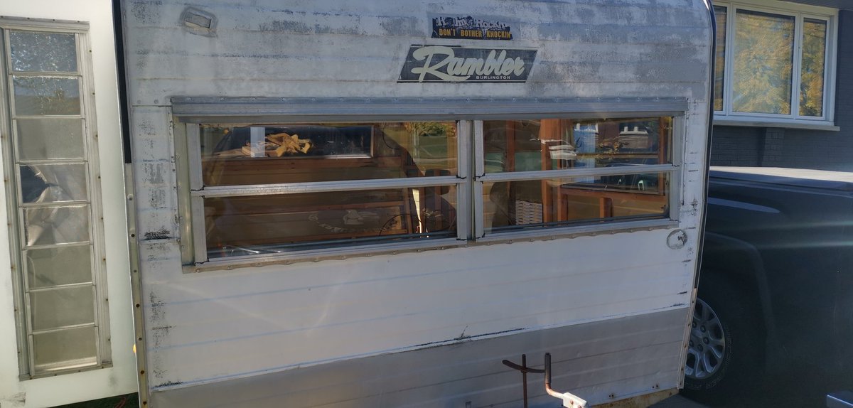 Should be live in about an hour ish.
Update the sheet and run it. In the meantime look what I did today. Full new window for the 60s camper me and my girlfriend are restoring