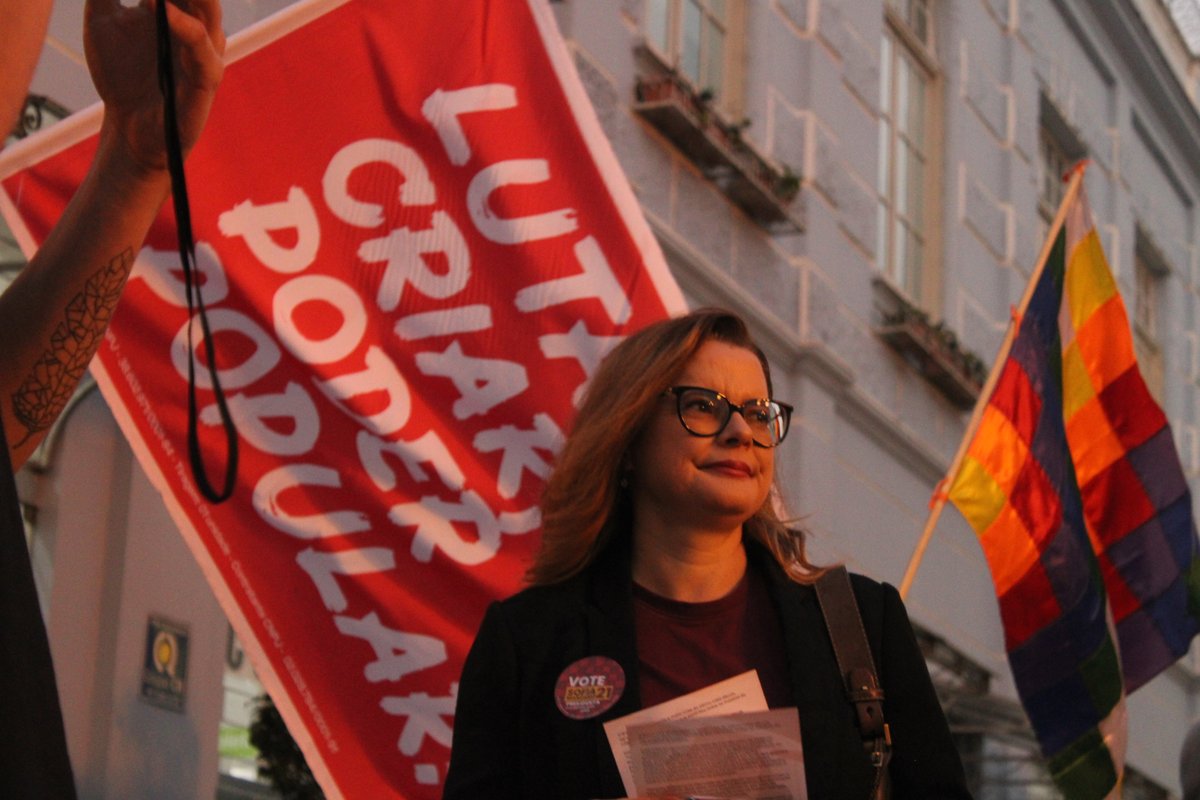 Andreykovski's tweet photo. Hoje é dia de apertar 21 e confirma! #SofiaManzano21
Pela independência política da classe trabalhadora.
Pelo compromisso verdadeiro com a luta antirracista.
Pela agitação de um programa concreto e revolucionário.
Pela Revolução Socialista, pelo Poder Popular! https://t.co/BgXj2SIMQy