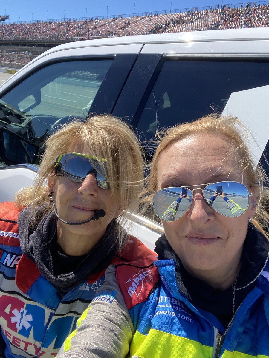 NASCAR Cup Race <a href="/TALLADEGA/">Talladega Superspeedway</a>. We are ready. <a href="/IUSMGME/">IU School of Medicine GME</a> @IUSMEmergMed #womeninmotorsport