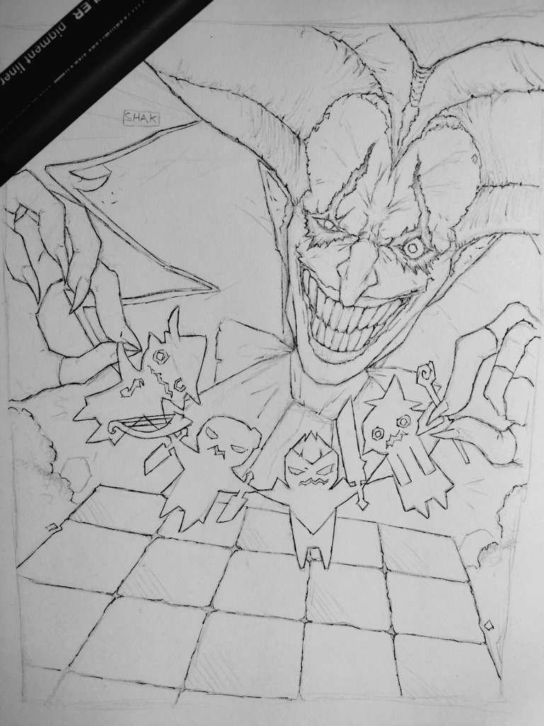 My entry for #KakulSaydonArt
Region: EU Central
Server: Zinnervale
IGN: Hydrargyrus

A bit messy cuz I didn't have much time, but it was fun nonetheless!
It's been ages since i used tip markers, damn