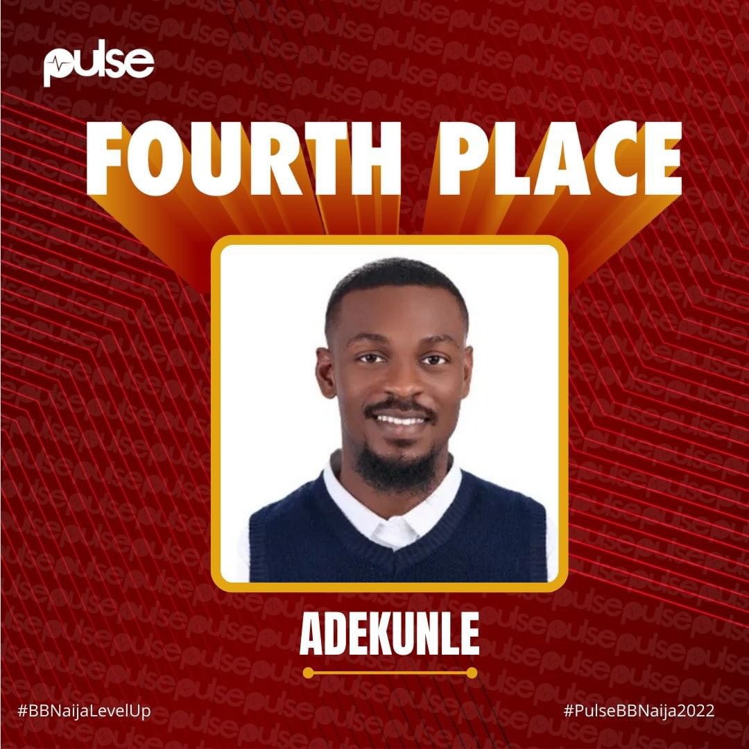 WordsOnScreen_'s tweet photo. Fourth Runner up #BBNaija https://t.co/hklD32NIbG