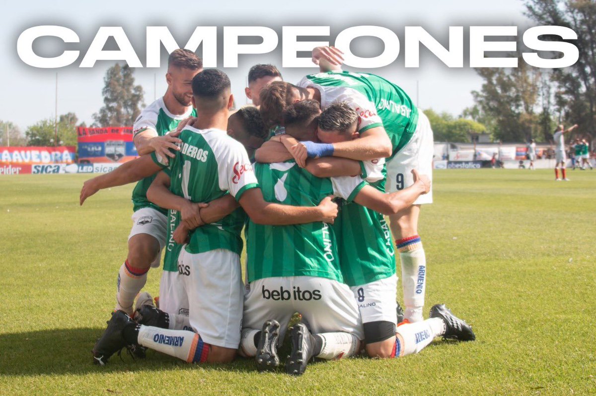 ARMENIO SALIÓ CAMPEÓN 🇦🇲

Invicto y con la valla menos vencida el TRICOLOR salió campeón del torneo clausura!!!!

#VamosArmenio
#VamosTricolor