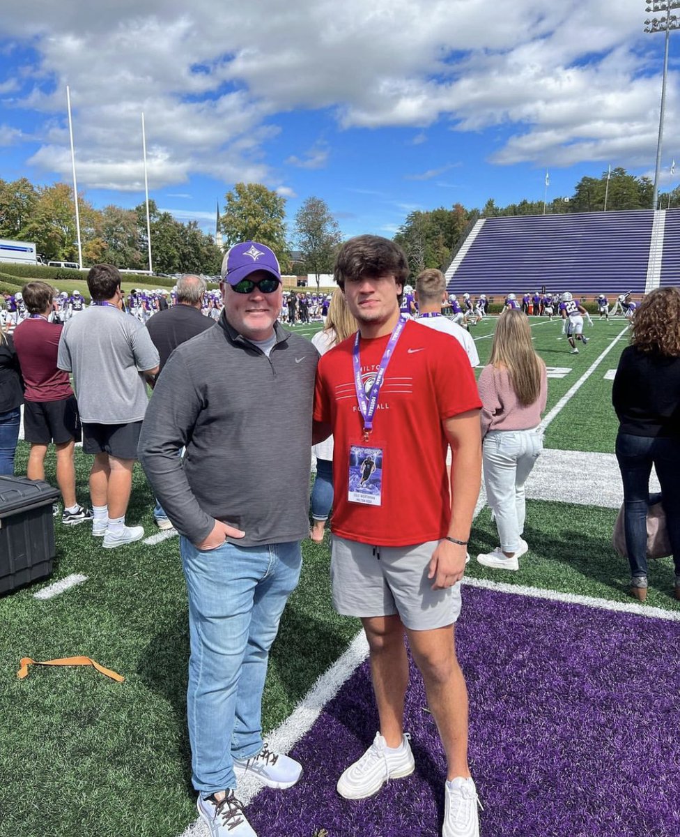 Had a great time at <a href="/PaladinFootball/">Furman Football</a> Thank you <a href="/CoachC_Byers/">Chad Byers</a> <a href="/Slymom261/">Alisha Sylvestri</a> <a href="/CoachBenReaves/">Ben Reaves Jr.</a> <a href="/CoachWillyMath/">Coach Willingham</a> <a href="/BGrubbs66/">Ben Grubbs</a> <a href="/MiltonEagles_FB/">Milton High School Football</a>