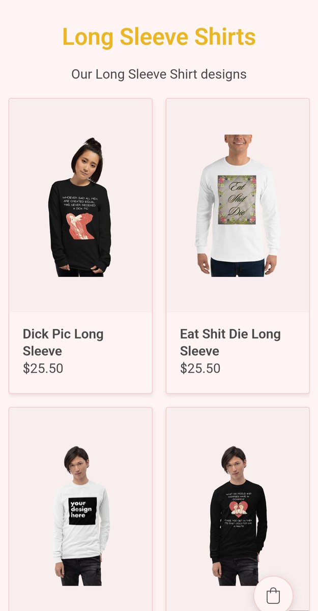 justwrongtees's tweet image. LONG SLEEVE SHIRT ALERT!!!!!
Just in time for the colder weather, we now have long sleeve versions of out designs.