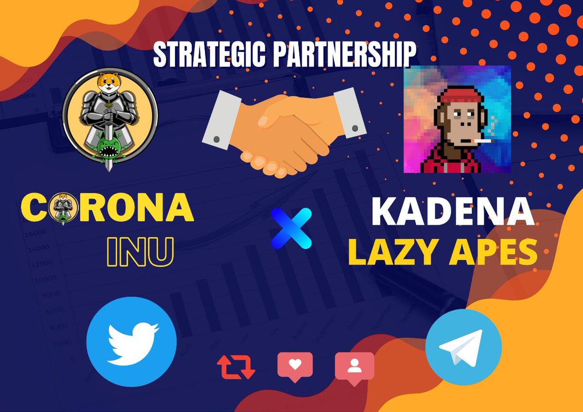🔥🚨 GIVEAWAY 🚨🔥

We’ve teamed up with <a href="/corona_inu/">FOMOingSince2017</a> to giveaway:
🔥 10 $KDA
🔥 2 x 10$ in $CRNA coin

To enter:
✅ Follow <a href="/corona_inu/">FOMOingSince2017</a> &amp; <a href="/KadenaApes/">Lazy Penguins 🐧</a> 
✅ Like + RT
✅ Tag friends

⏳48h

#Kadena #KDA #Giveaway $KDA