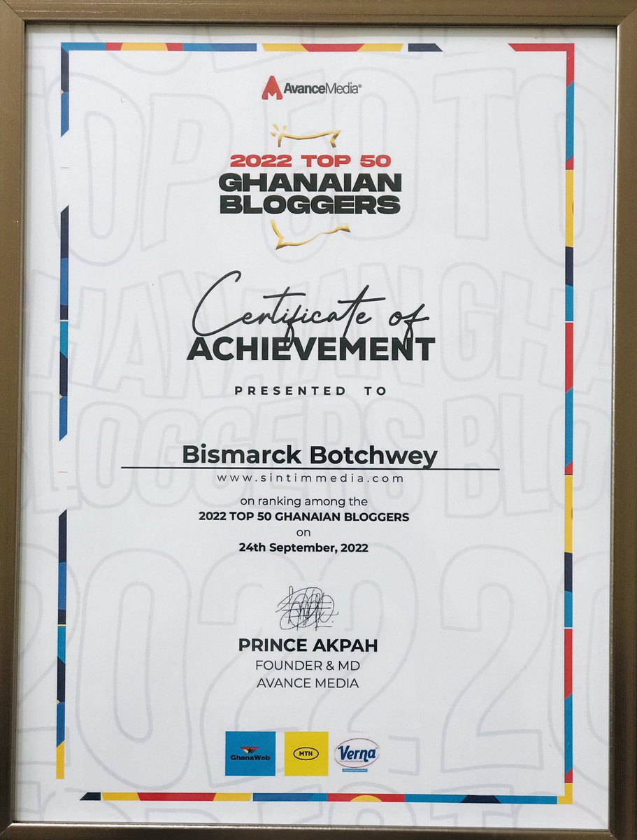 BISMARK BOTCHWEY tweet media