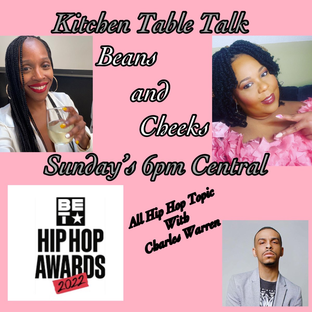 KissMyCheeksTV's tweet image. Great Show tonight #KitchenTableTalk @beans4reezy