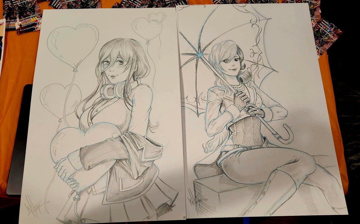 Musetap's tweet photo. #CapeComicCon is almost over, we did a lot of sketches and had a lot of fun, see you guys at the next show! ππ https://t.co/x42iTslulO