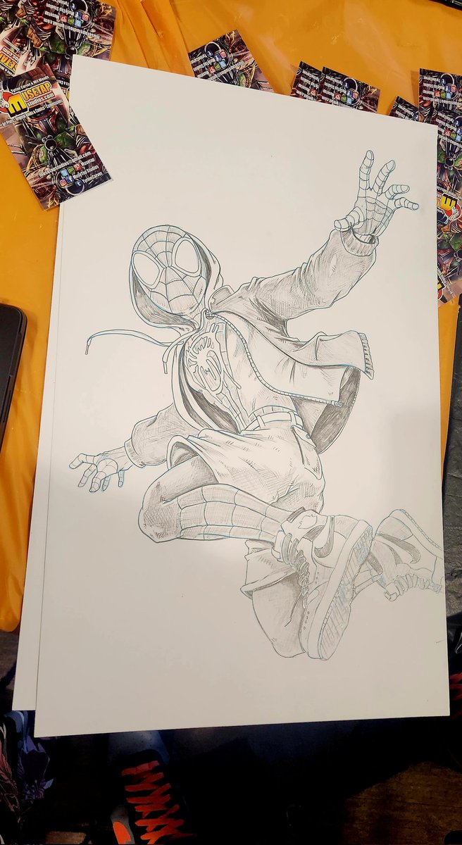 Musetap's tweet photo. #CapeComicCon is almost over, we did a lot of sketches and had a lot of fun, see you guys at the next show! ππ https://t.co/x42iTslulO