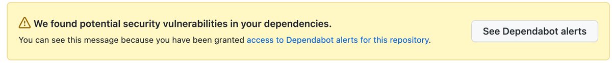 scala_sbt's tweet photo. in collaboration with GitHub, Adrien Piquerez (@adrienpi2) from Scala Center implemented sbt-dependency-submission Action in July, which submits your sbt build's dependency graph to GitHub, to which Dependabot can show security alerts

see https://t.co/dSwi3Z1DCs #Scala https://t.co/5VZ169nRlF