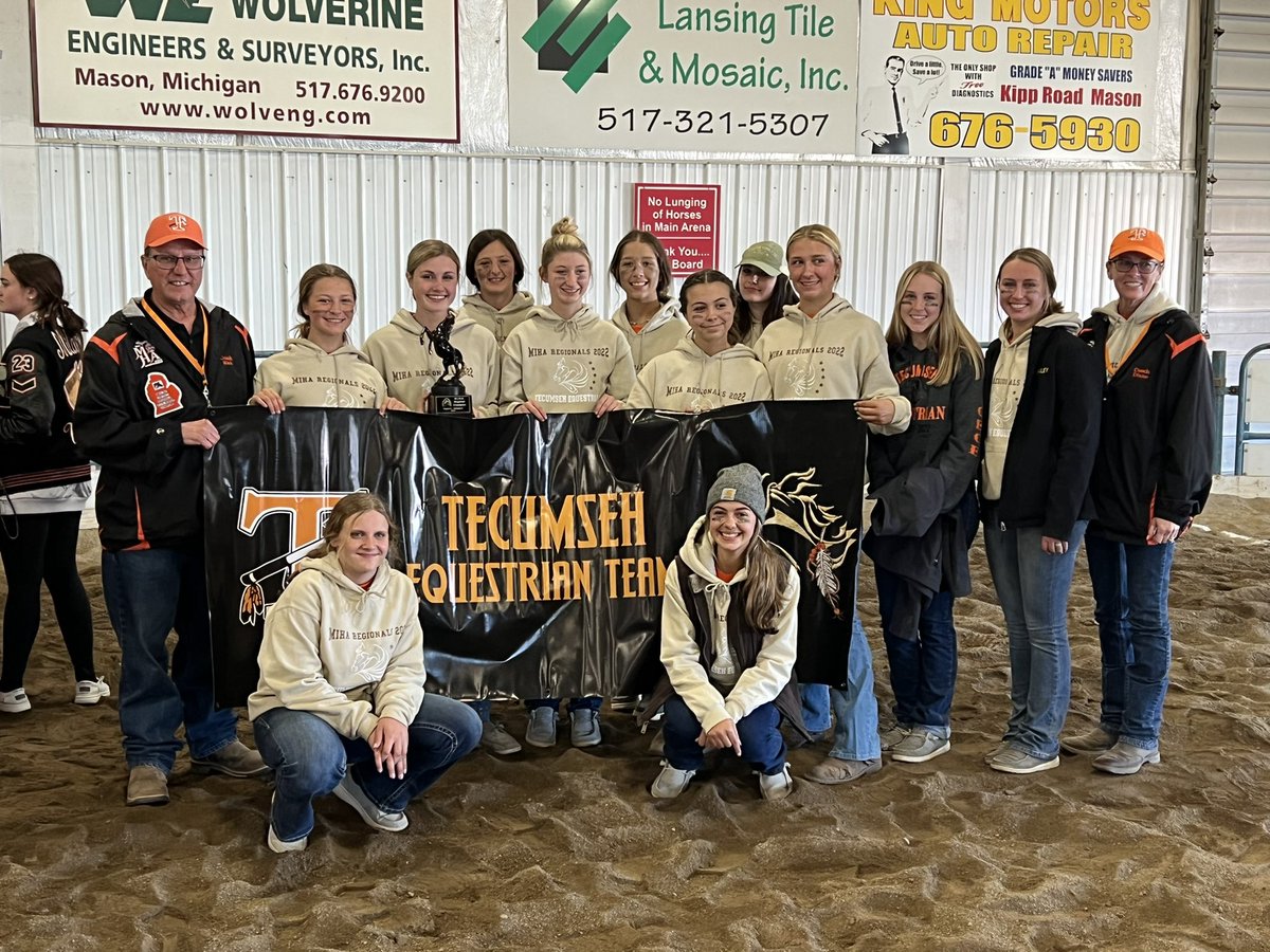 Tecumseh High School Equestrian Team tweet media