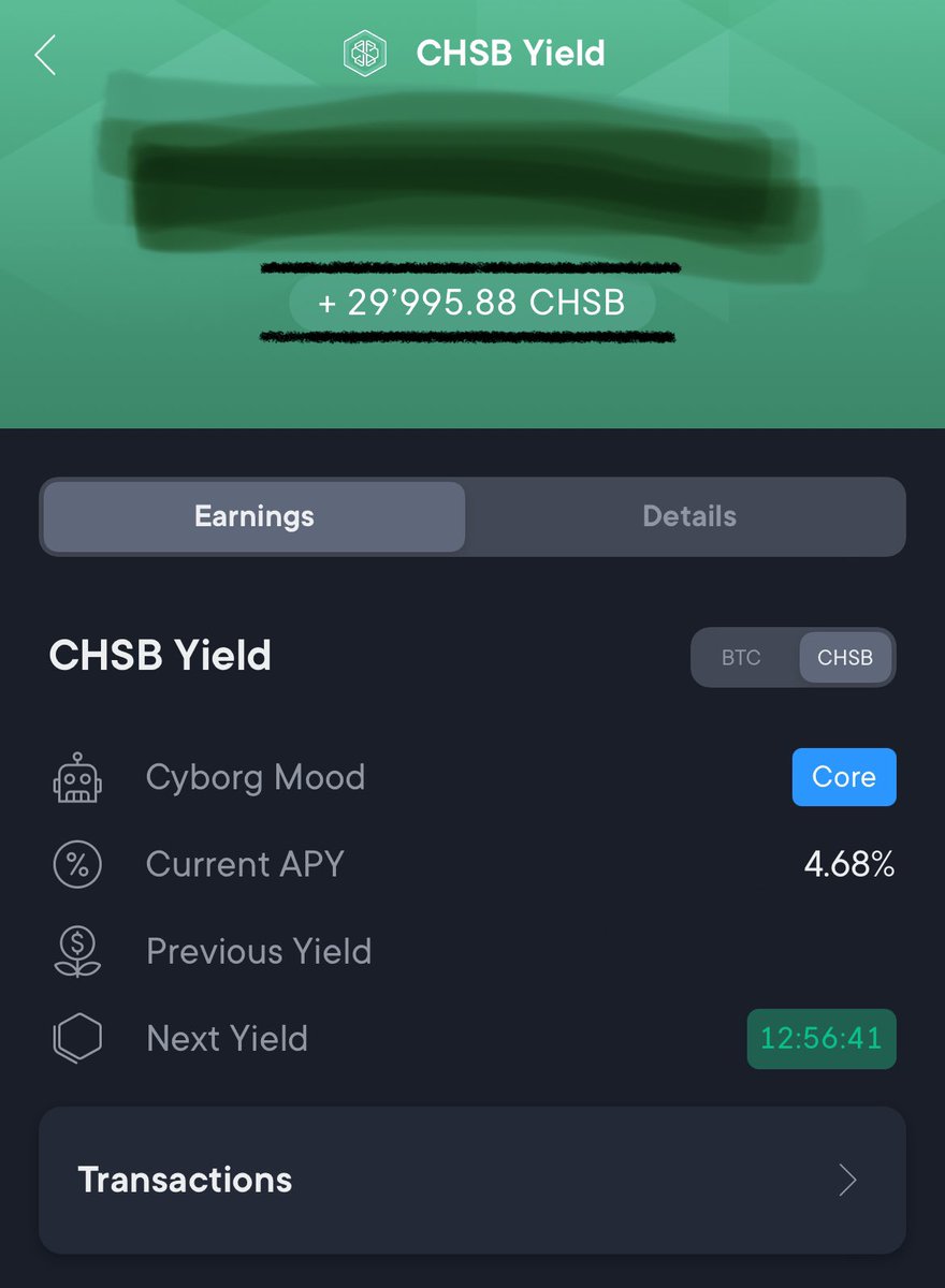 a_l7_x's tweet image. BIG Accumulation ‼️

Tomorrow I will reach 30k #CHSB🟢 with the #yieldfarming of @Swissborg 💪

In fact I lost value in this last year but I am sure that it will worth of 60k $ with a price of 2$ in 2024-2025 🚀

Share your accumulation👇🏼

#Swissborg for life 💚

#WeAreSwissBorg