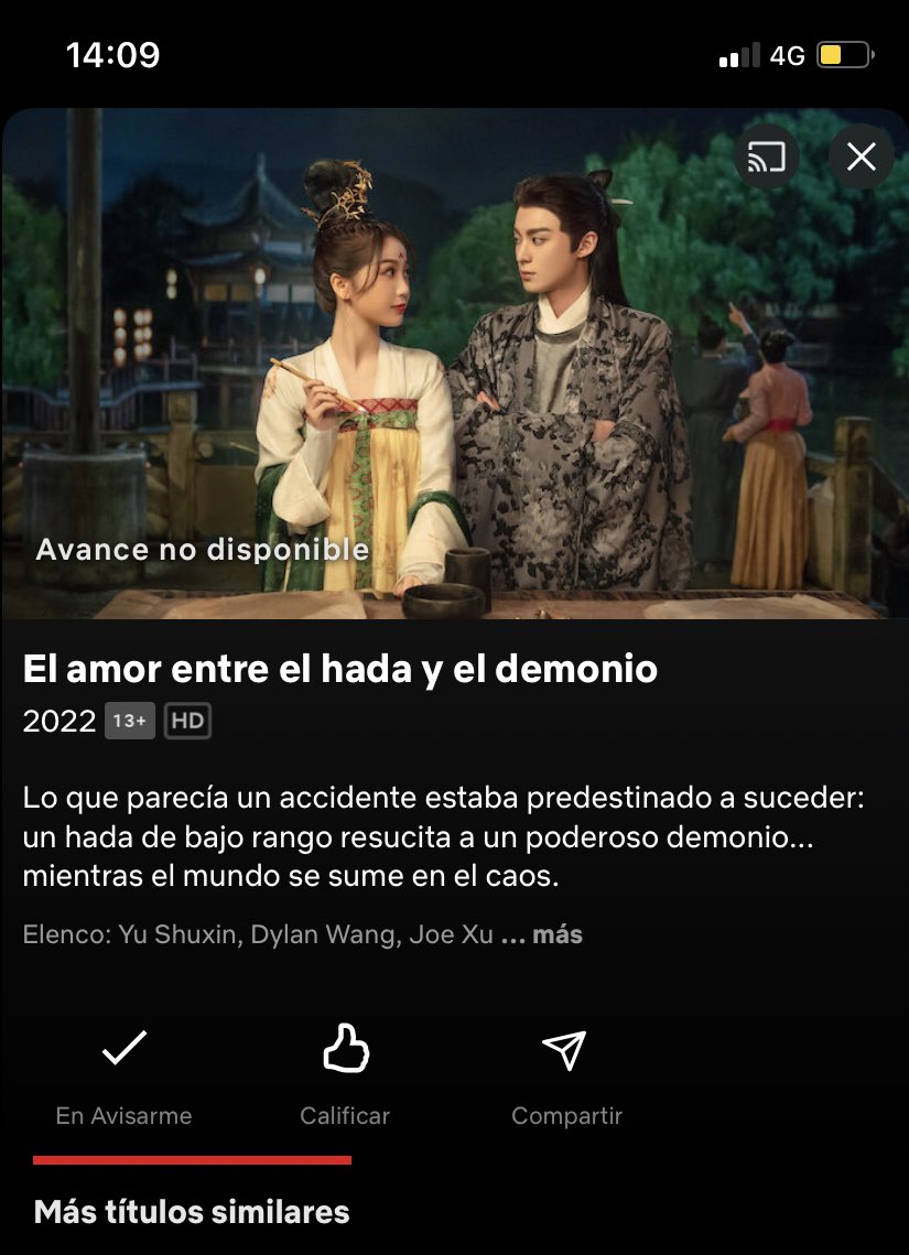melimonica3's tweet photo. 😧😱😱😱😱😱🥰🥰🥰🥰🥰🥰 por fin!!!!!!! No dice para cuando pero ya está 😭😭😭😭😭😭😭😭 🇵🇪🇵🇪🇵🇪🇵🇪🇵🇪🇵🇪🇵🇪🇵🇪 😭😭😭😭😭#LoveBetweenFairyandDevil #DulanWang #EstherYu https://t.co/bbsOkssjzx