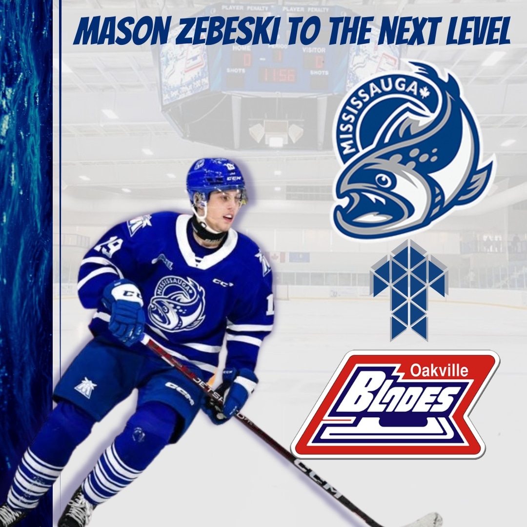 ICYMI: Mason Zebeski signed an <a href="/OHLHockey/">Ontario Hockey League</a> contract with the Mississauga <a href="/OHLSteelheads/">Brampton Steelheads</a> for this season! 

Mason played 50 games for us last season putting up 23 pts in his rookie season in junior hockey. 

Congrats, Zeby! Best of luck at the next level! #GoBladesGo #AlwaysABlade
