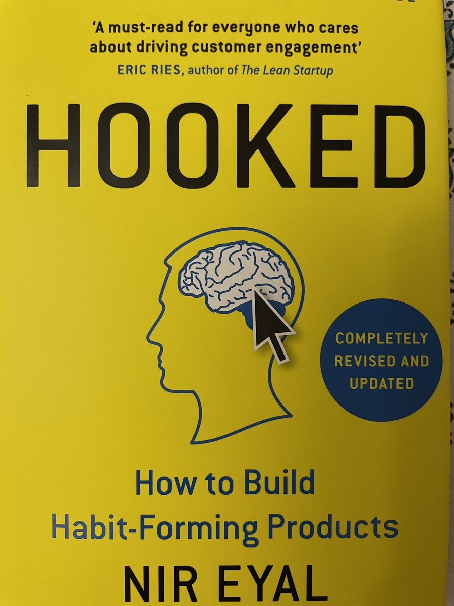 1110Rama's tweet photo. Currently hooked to this to understand Nir Eyal’s Hooked Model for building habit forming products..!!

Thought of the read from this..!!!

Habits are defined as “behaviours done with little or no conscious thought.” https://t.co/w8psz9Vglk