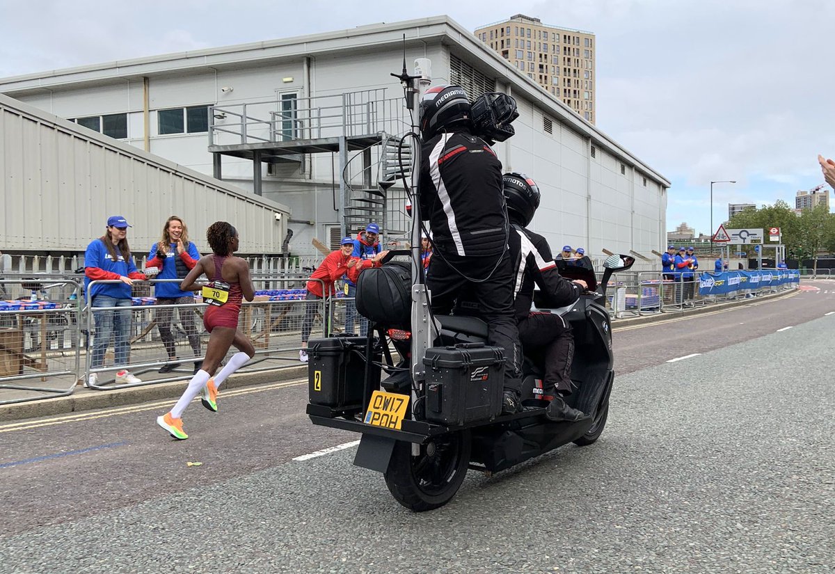 stevechalles's tweet photo. 4. London Marathon 2022 - more of @MediaMotos team with @BroadcastRF links in action around the course working with @EMGLiveUK for @BBCSport
Additional ๐ท: @EdChalles
#outsidebroadcast #LondonMarathon #MediaMotos #BroadcastRF #EMGLiveUK #BBCSport https://t.co/lbYBrs9Q7X