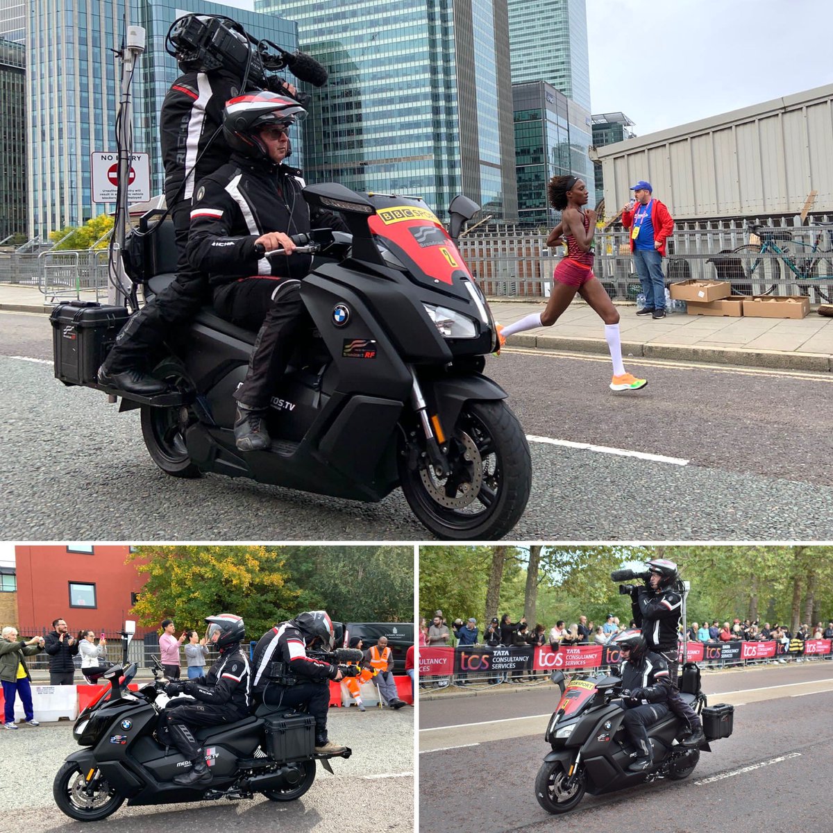 stevechalles's tweet photo. 4. London Marathon 2022 - more of @MediaMotos team with @BroadcastRF links in action around the course working with @EMGLiveUK for @BBCSport
Additional ๐ท: @EdChalles
#outsidebroadcast #LondonMarathon #MediaMotos #BroadcastRF #EMGLiveUK #BBCSport https://t.co/lbYBrs9Q7X