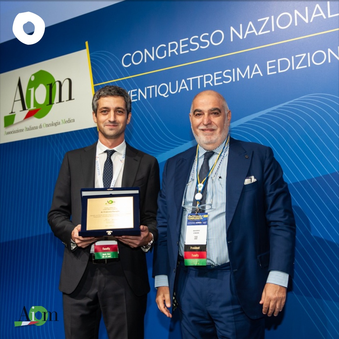 Seconda giornata di Congresso: Premio Marco Venturini 2022 a Francesco Passiglia.
--
#AIOM22