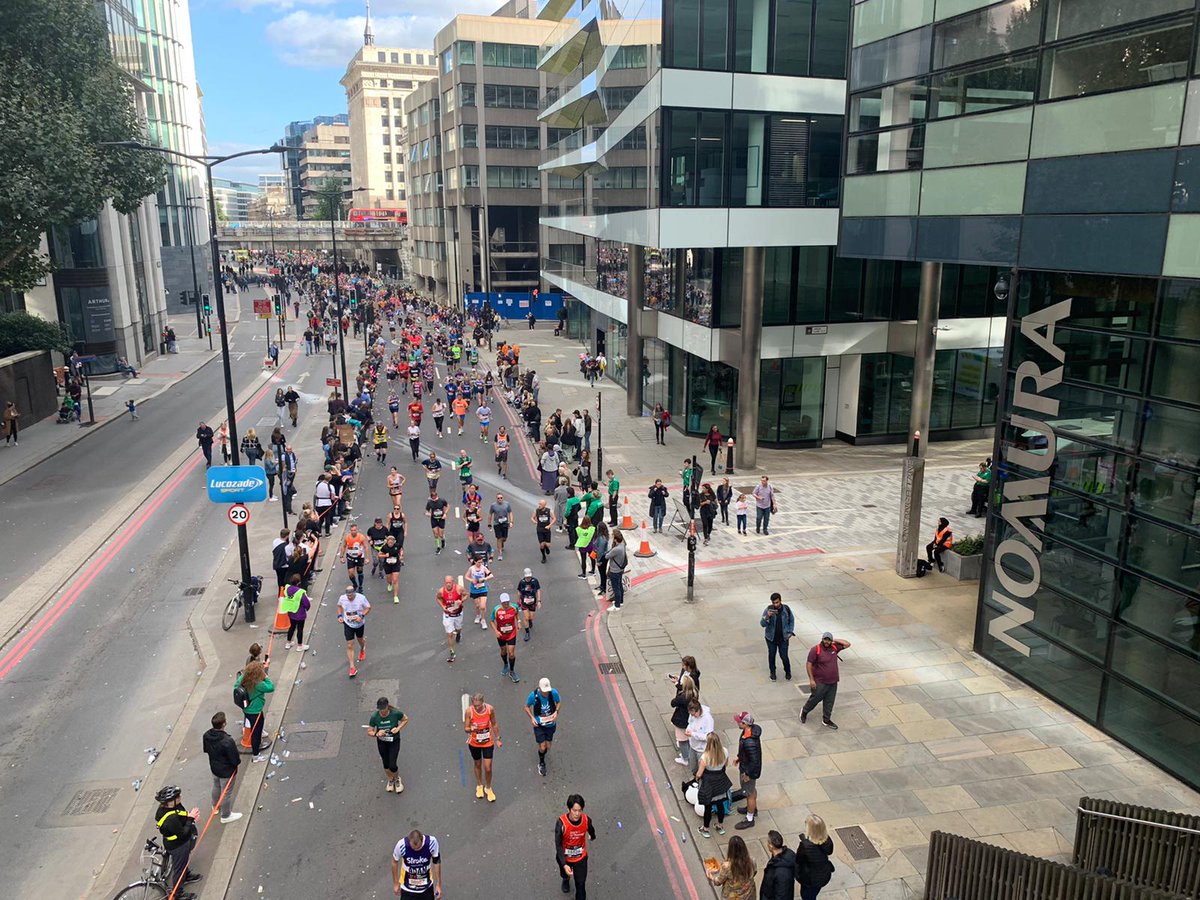 What a day! I had a really fun and busy time taking on the role as TCM at #LondonMarathon.

Thank you @XariusAustin for giving me this opportunity and it was great to see many #StudentVolunteers from #WestLondon.

Hope to see you all again soon.

#StJohnPeople
#WeRunTogether