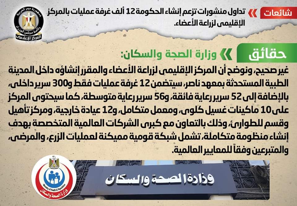 CabinetEgy's tweet photo. #شائعات_حقائق
#المركز_الإعلامي_لمجلس_الوزراء
#رئاسة_مجلس_الوزراء

للمزيد | https://t.co/IJvGJGa4Mr https://t.co/nFQeOaRECN