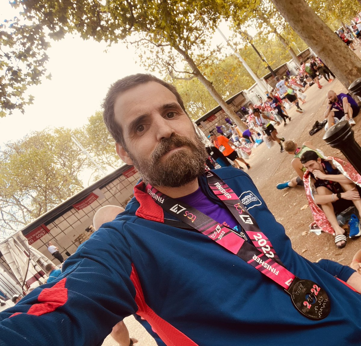 andy19at's tweet image. Marathon number #4 done. 
Thank you @LondonMarathon for another excellent event… i think i’ll give April 2023 a miss though - see you again in 2024!