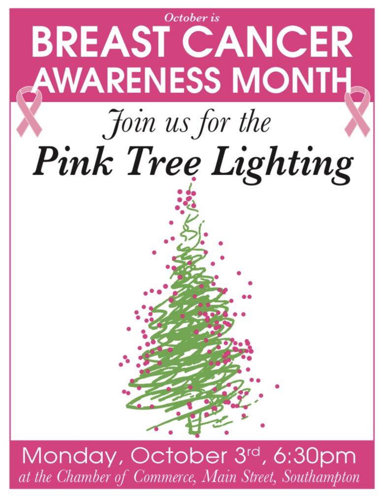 SouthamptonCofC's tweet photo. Join us for the pink tree lighting tomorrow! https://t.co/2cDVlnoVKk