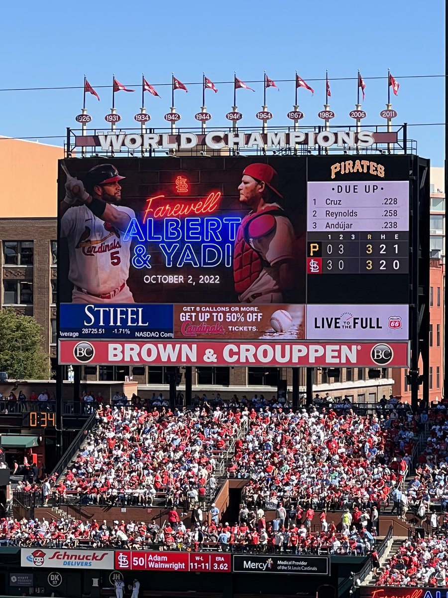 jdppdj26's tweet photo. Beautiful day for a farewell game! https://t.co/rPMSQHG0k2