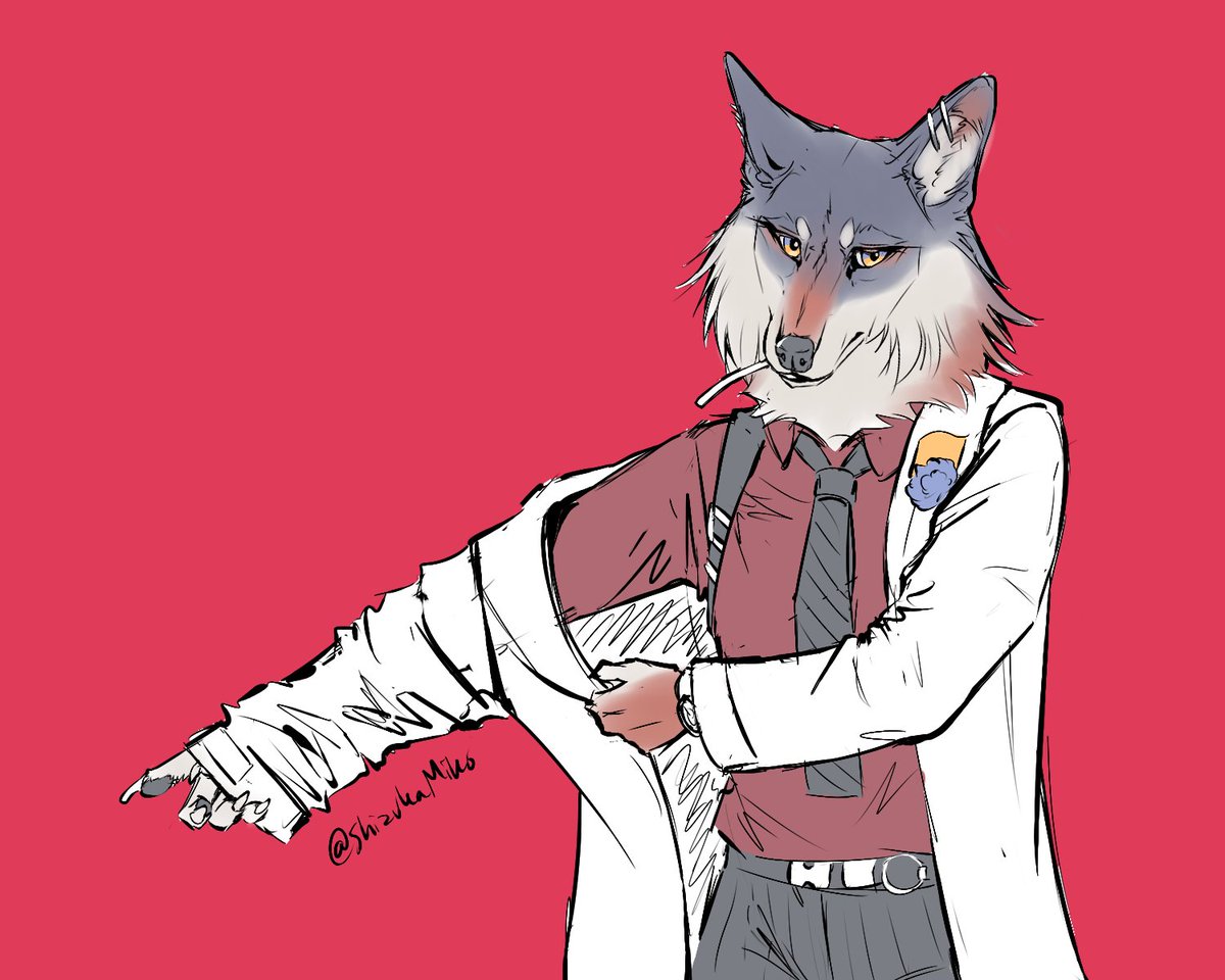 「mm alright, #weretober Day 1: WolfFeatur」|Shizukaのイラスト