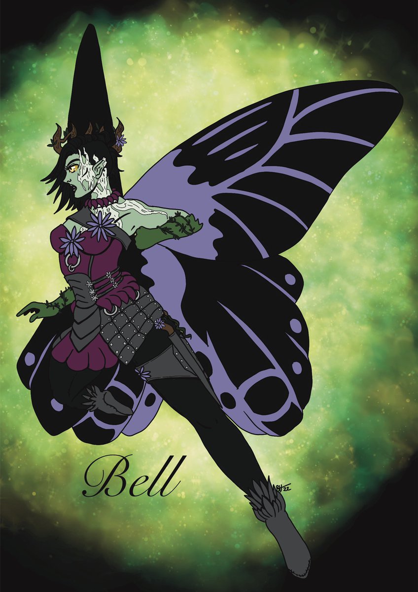 BHDrawing's tweet photo. @madelezabeth Thanks for the art share! I’m Beth, I mostly make character designs and D&amp;D art https://t.co/JIs9PQtJwg