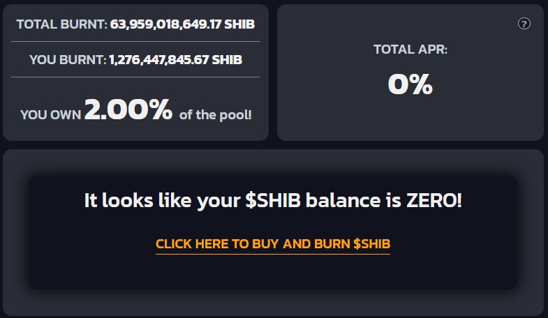 shib_superstore's tweet photo. Burn!

40.1M SHIB
($447)

https://t.co/GwiJBfTz8Q

Smaller burn than normal, but October is off to a good start. 

Let's stay diligent! Hit the #1levelchallenge.

Use https://t.co/d0goxr70o0 for finding ways to burn both through me, and other dedicated burners in the community! https://t.co/uJyQqC7uQM