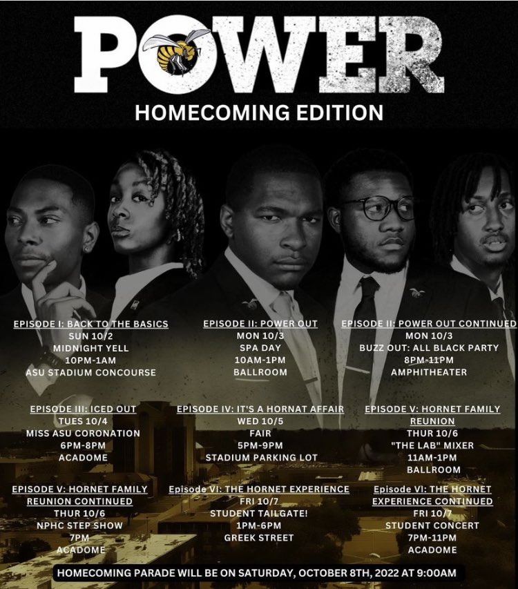 myasuelevated's tweet photo. MIDNIGHT YELL TONIGHT 🚨🚨 
@myasu_sga bringing out a 🔥homecoming lineup 🤪 #myasu #bamastate #swarmas1 https://t.co/1IANpud5w3