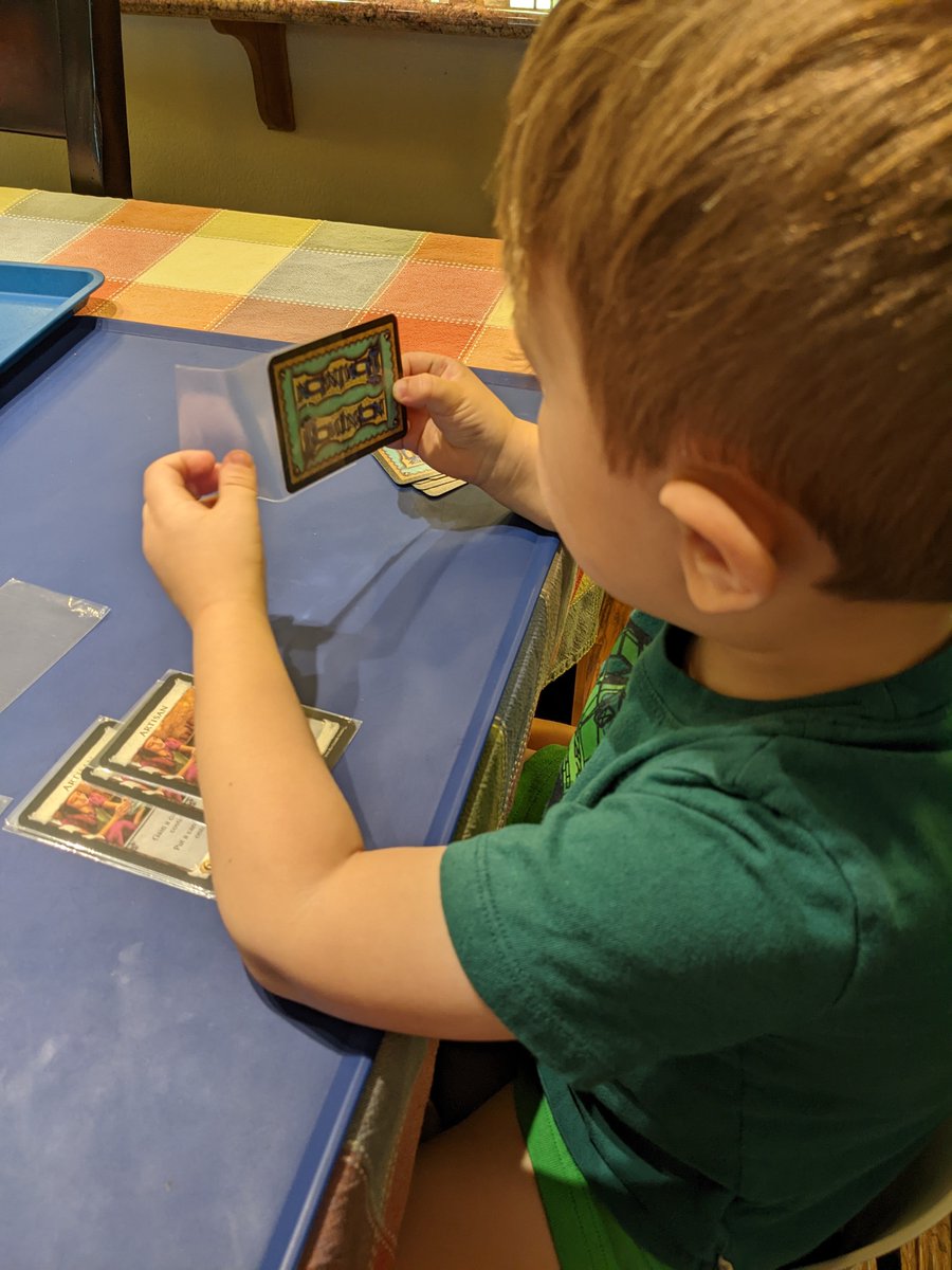 It's not child labor if he asks to help, right?