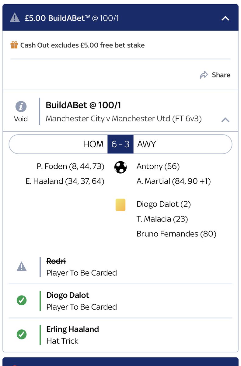 SwayneKevin's tweet photo. ⁦@SkyBet⁩ this is surely close enough to be worthy of a payout. Rodri definitely would have got booked imo https://t.co/vnq5L1knsC