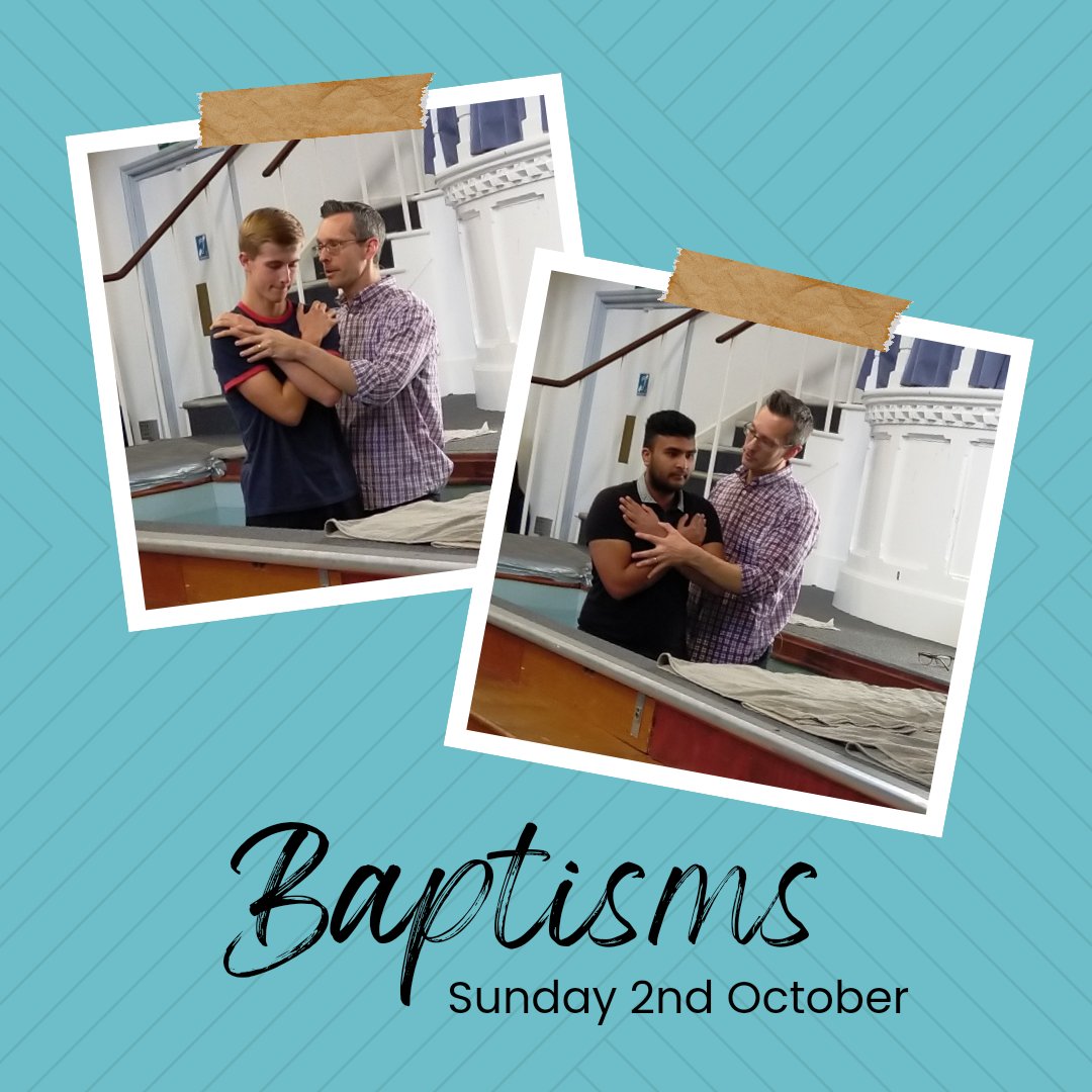 It was an exciting and emotional morning as we celebrated two baptisms together! If you would like to see the baptisms and their testimonies of coming to know Jesus personally, catch up now on YouTube - youtu.be/oTjZ2noY2gI
