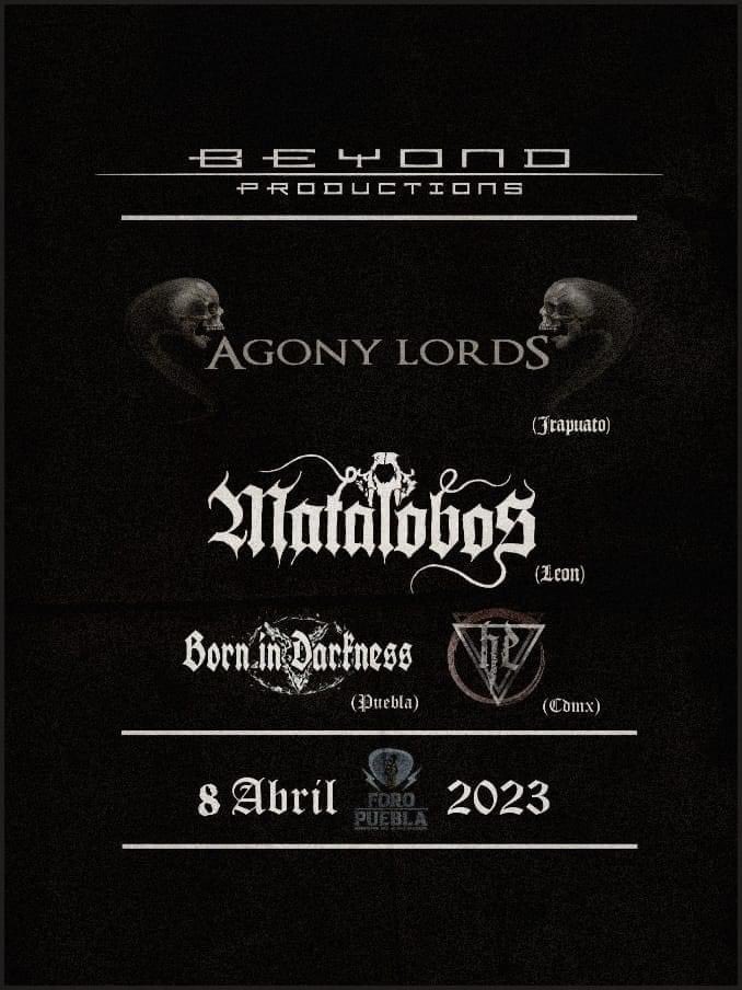 HumanEquationMx's tweet photo. Beyond Prods 
Nos vemos en Abril 2023 en Puebla !!!!

#humanequation #deathmetal #sunempireprods #beyondprods #sunmetalshop https://t.co/XsNaI9WNbD