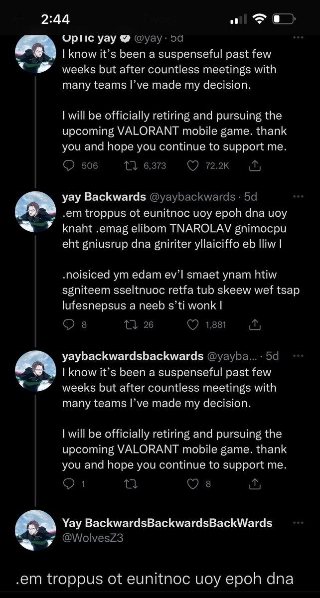 yay's tweet photo. alright this is getting out of hand 😂 https://t.co/DY4Xd9vLLK
