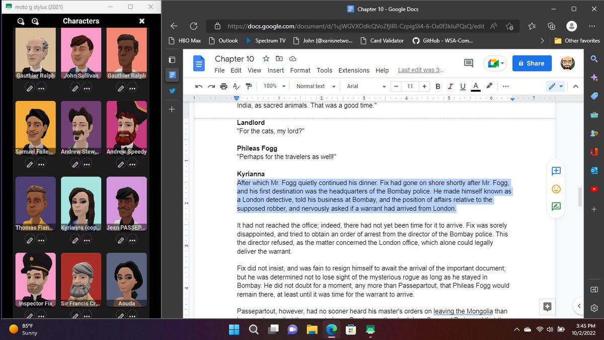 MojaDramaOne's tweet photo. #AroundtheWorldin80days Chapter 10 in Progress. 
#PlotagonStory Characters #AudioDramaSunday https://t.co/hjM5zzbPUv