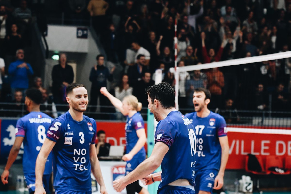 ASUL LYON VOLLEY tweet media