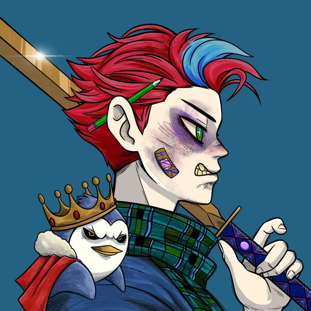 frances06371097's tweet photo. Can't believe to this AMAZING airdrop!!
Collab: @pengsol_ X @hyperdrifternft 
Welcome to the KING of PENG!!👑
I went crazy for this art!!🔥🔥🔥
Keep an eye on the Pengsol team building real value for the #Solana space
#PENGISH #NFT #PENGSOL🐧 https://t.co/LEPhBpIwu0