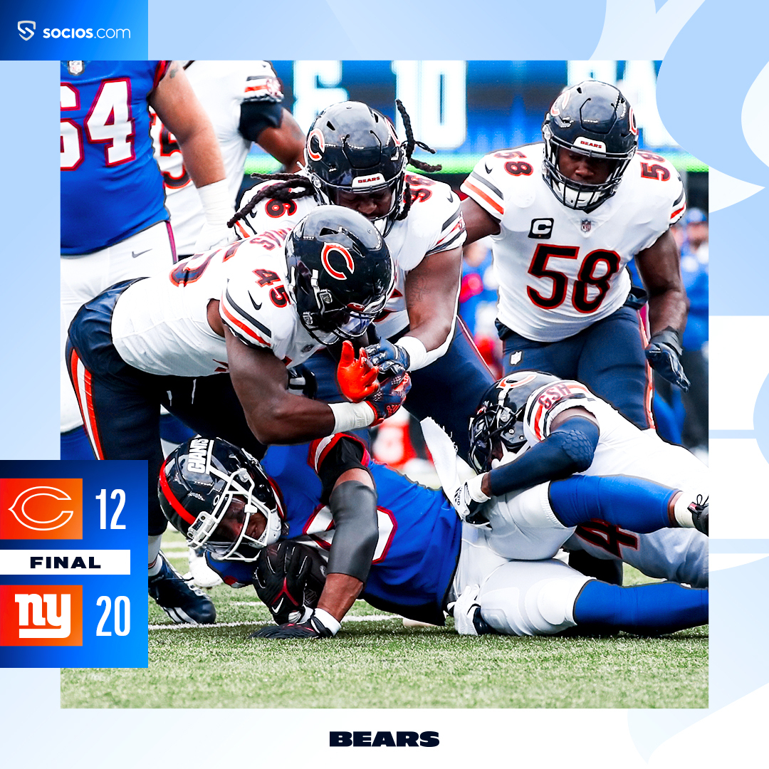 chicago bears new york giants game