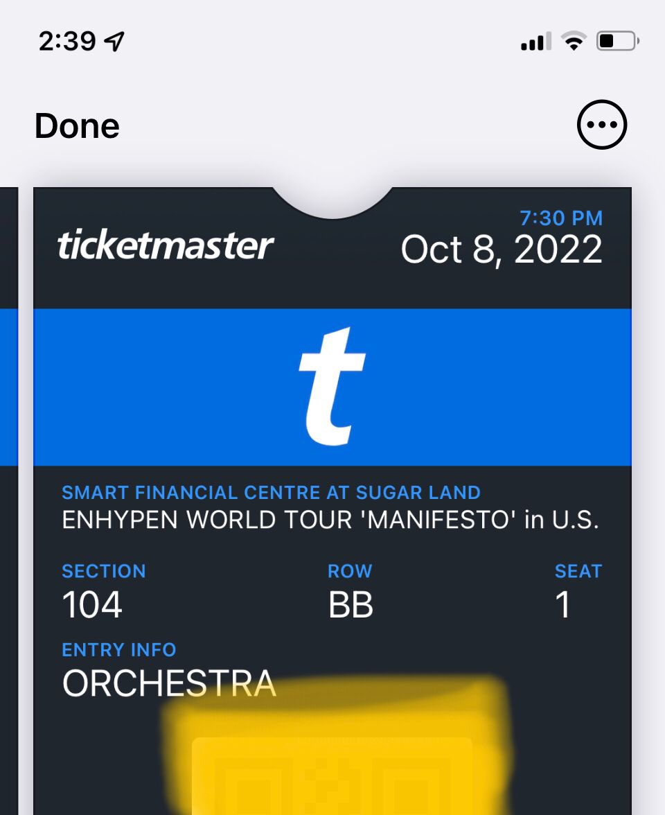 moannels's tweet photo. Hey guys!! 

WTS//

I’m selling 3 ENHYPEN tickets for SUGARLAND (Sat, Oct 8)

SEC 104 // ROW BB // SEATS 1,2,3

Willing to sell through PayPal and Facetime if needed to show proof :)

#ENHYPEN #MANIFESTO_IN_US #ENHYPENworldtour https://t.co/4FAPpsLtRY