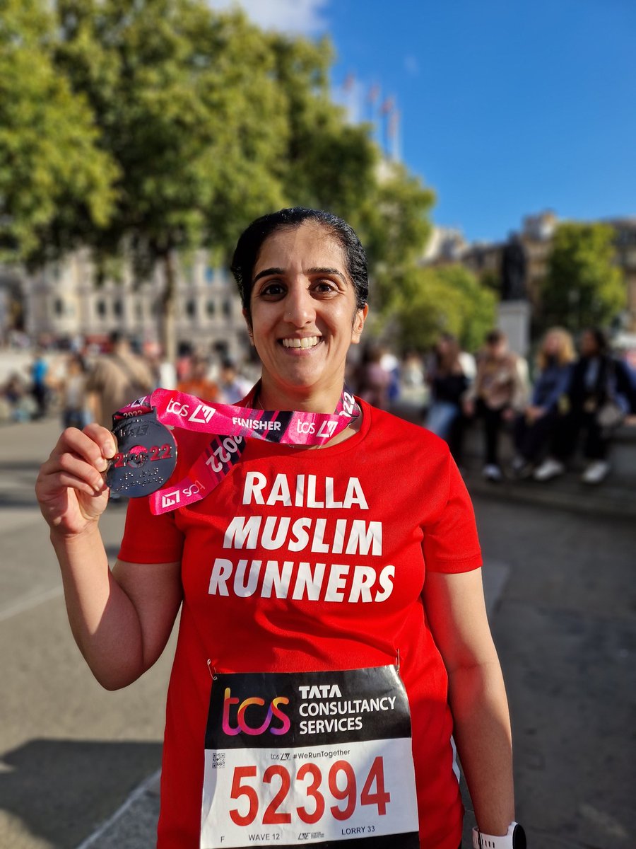 Massive congratulations to everyone who completed the #LondonMarathon today. 

We're so proud of you all!!! #WeRunTogether #MuslimRunners