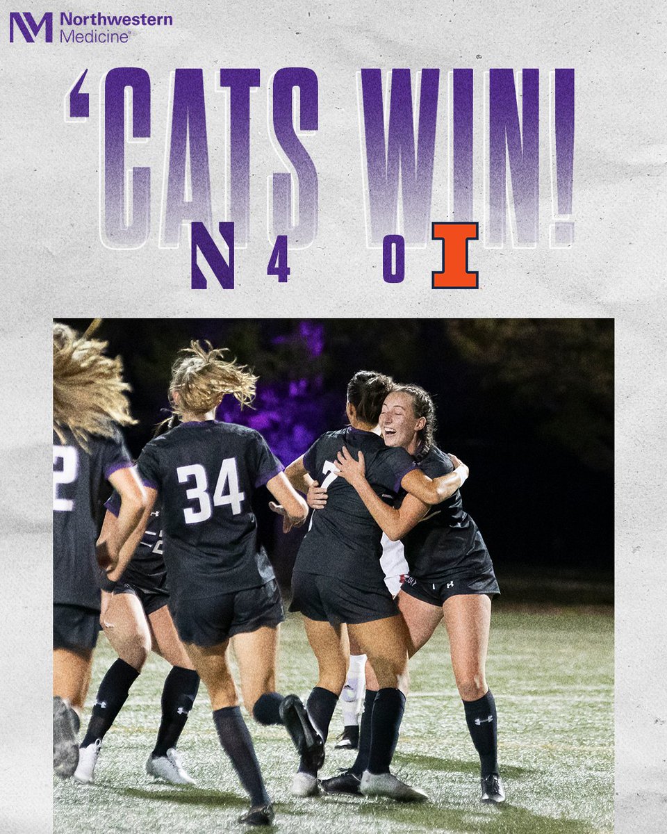𝐑𝐄𝐂𝐎𝐑𝐃 𝐒𝐇𝐀𝐓𝐓𝐄𝐑𝐄𝐃 'Cats extend unbeaten streak to ELEVEN games, the longest in program history with 4-0 win over Illinois!