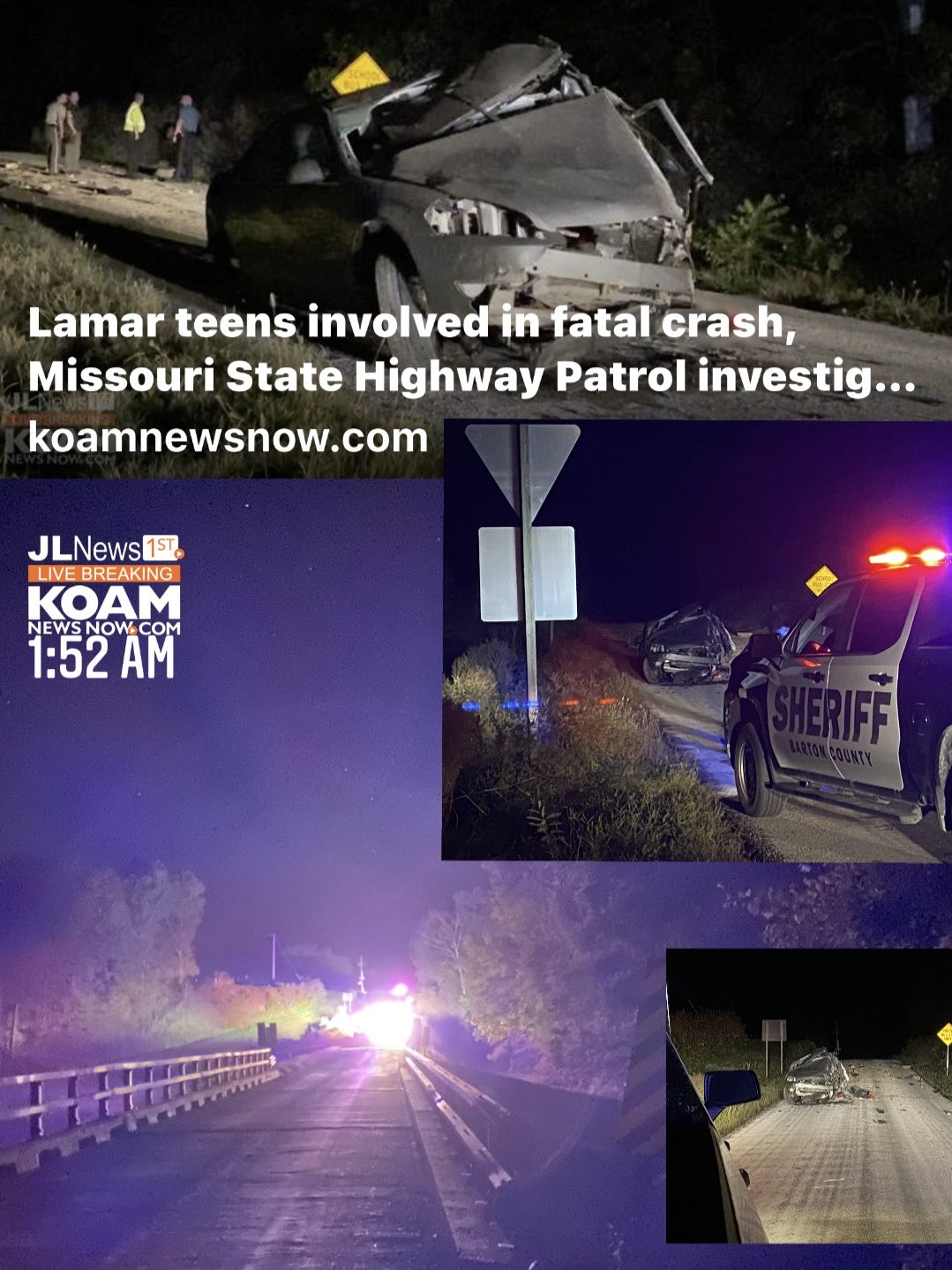 Joplin News First on Twitter "Lamar, Mo. teens involved in fatal crash